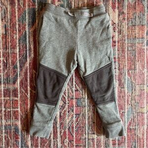 Hanna Andersson 4T Gray Double Knee French Terry Sweatpants